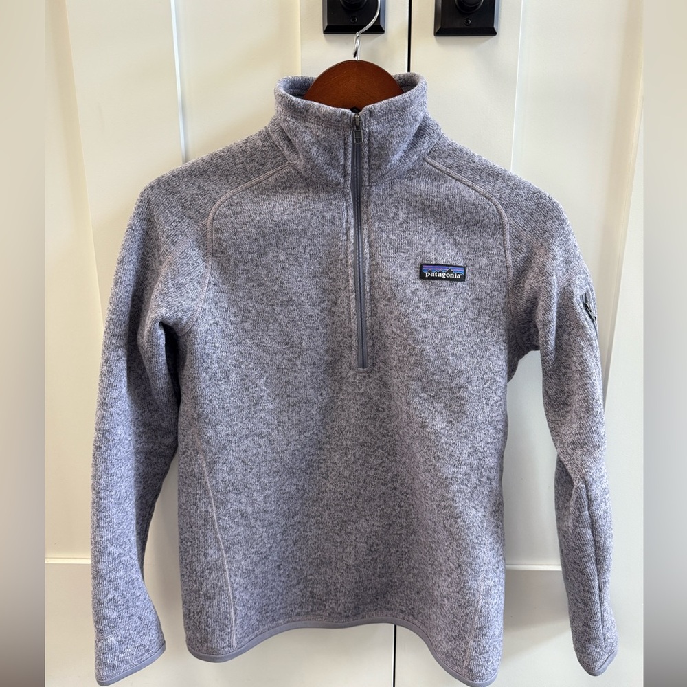 Patagonia Women’s Better Sweater 1/4- Zip Fleece—Size S